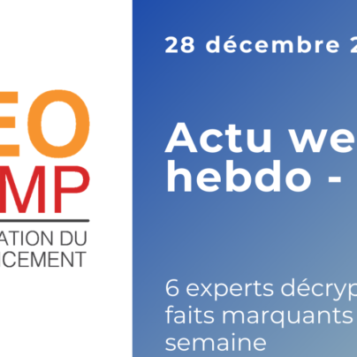 Actu web 28 décembre